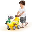 HOLA 4-in-1 Ride-On Push Walker Banana Plane Toy for Toddlers