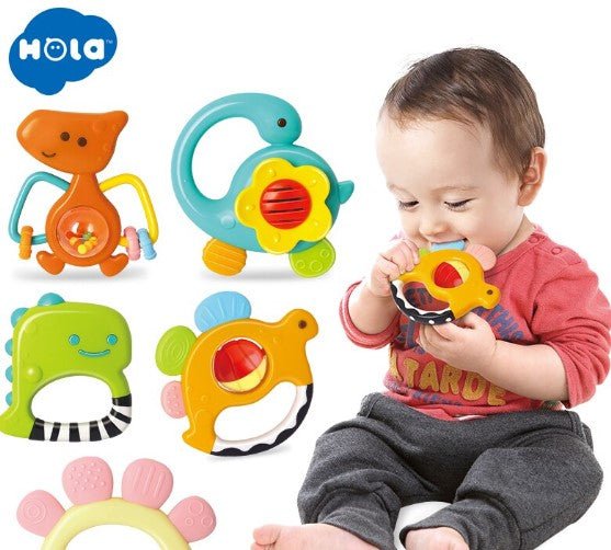Hola Animal Rattles R1408/1109 - Colorland Toys
