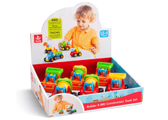 Hola Builder Construction Truck Set 6pcs 326CD - Colorland Toys