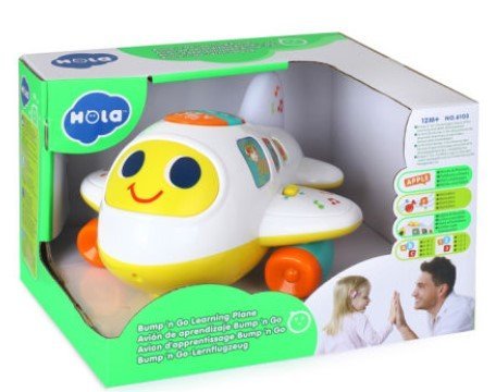 Hola Bump 'N Go Learning Plane B1121/6103 — image 1