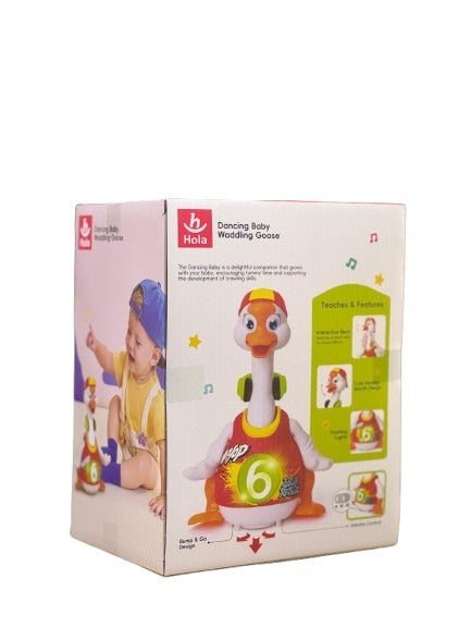 Hola Dancing Baby Waddling Goose-Red 828