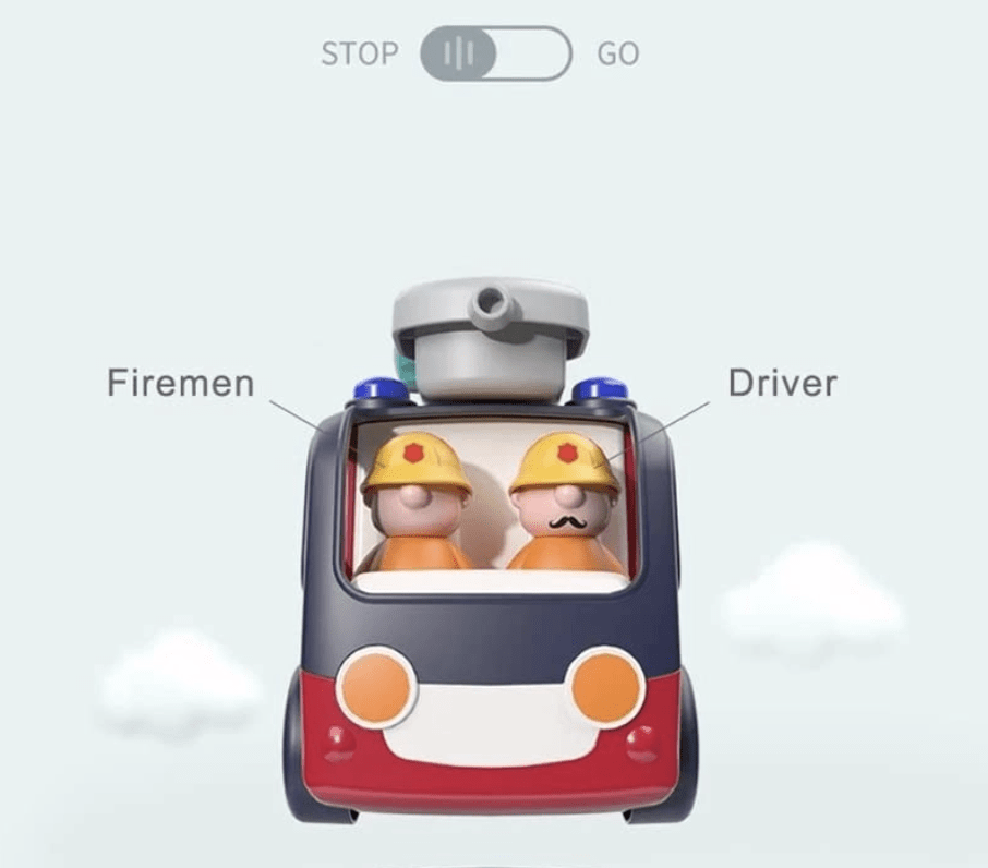 Hola Early Learning Fire Engine E9998 — image 5