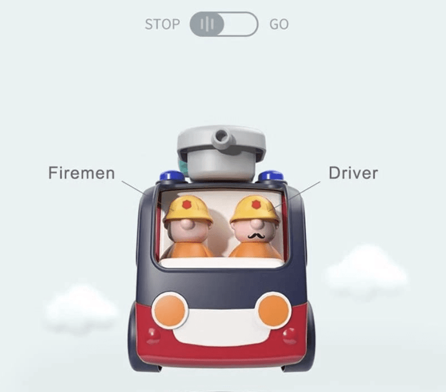 Hola Early Learning Fire Engine E9998 — image 5