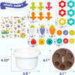 Hola Explore Montessori Potted Plant Toy for Baby Hand-Eye Coordination