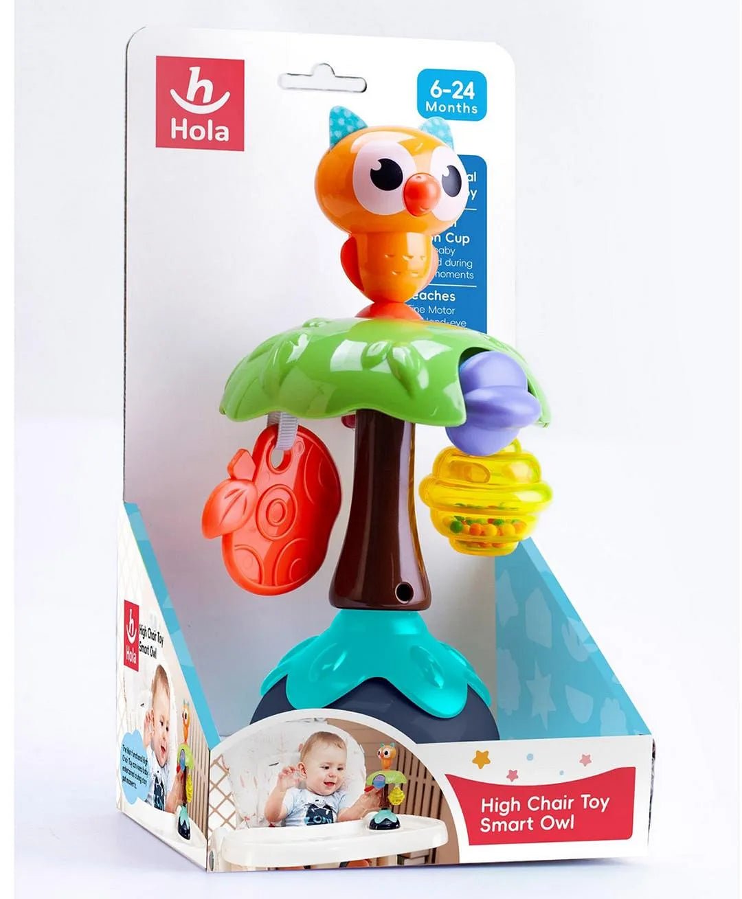 Hola High Chair Toy Suction - Smart Owl 3150B — image 8