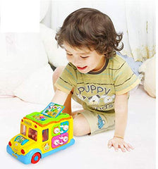 Hola Keep Me Busy School Bus B1129/796 - Colorland Toys