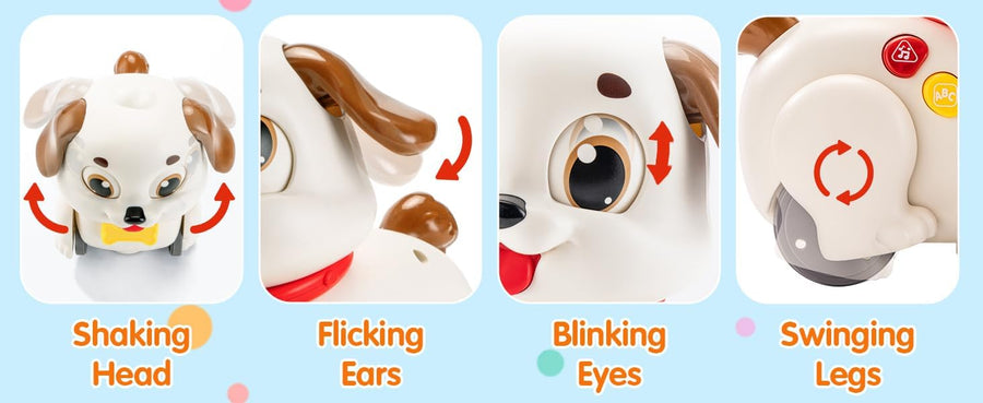 HOLA Musical Dancing Puppy Tummy Time Toy for 6-12 Months — image 10