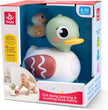 Hola Pull-Along Duck Family Toy for Babies – Interactive Music & Lights