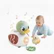 Hola Pull-Along Duck Family Toy for Babies – Interactive Music & Lights