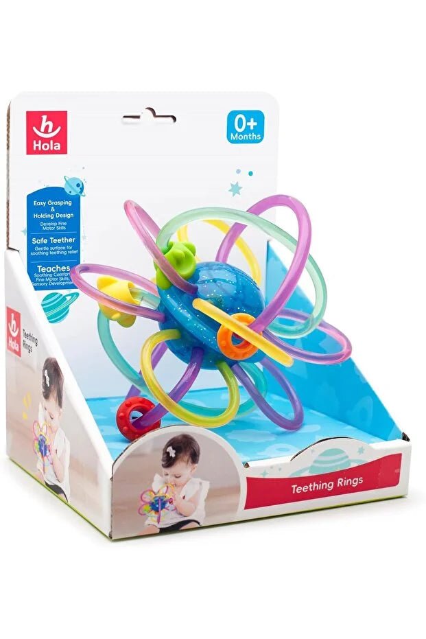 Hola Teething Rings 1106A - Colorland Toys