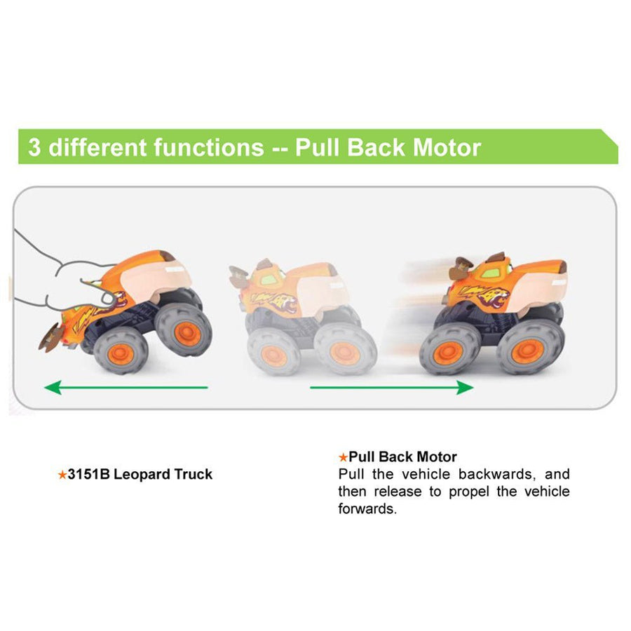 Hola Tiger Monster Truck Orange 3151B B1108 — image 2