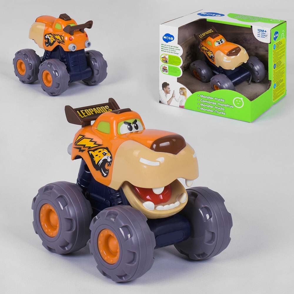 Hola Tiger Monster Truck Orange 3151B B1108 — image 1