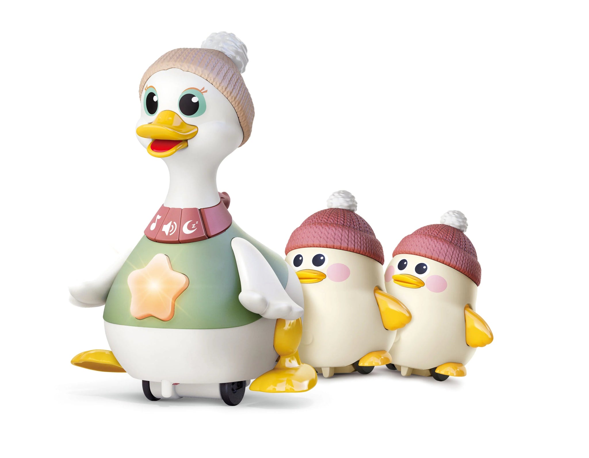 Hola Waddling Duck Family HE9987 - Colorland Toys