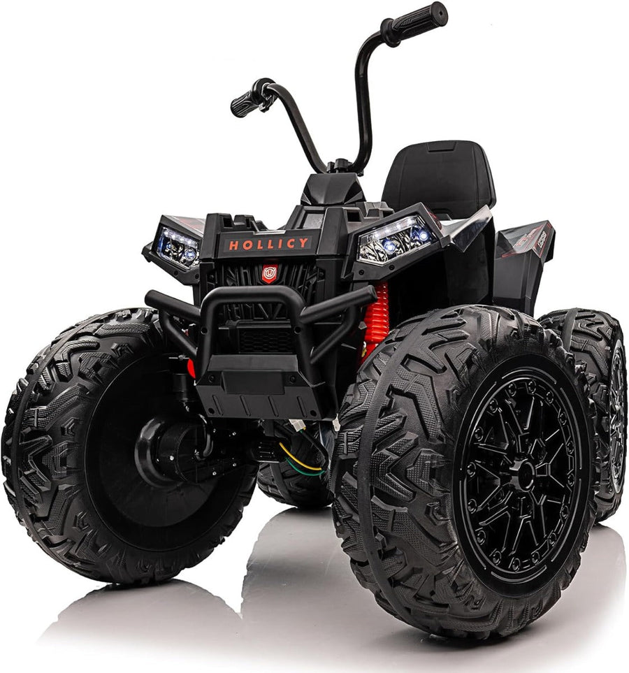 دراجة كهربائية رباعية الدفع Hollicy GT1000، 24 فولت/4 أمتار، لون أسود — image 1