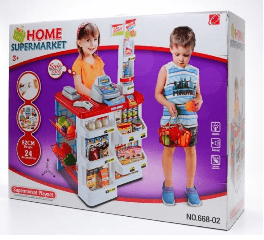 Home Supermarket Playset with Light & Sound 668-105 — image 1