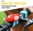 Hornit Mini Bicycle Cycle Bike Light Set Blue & Red 5353BURE