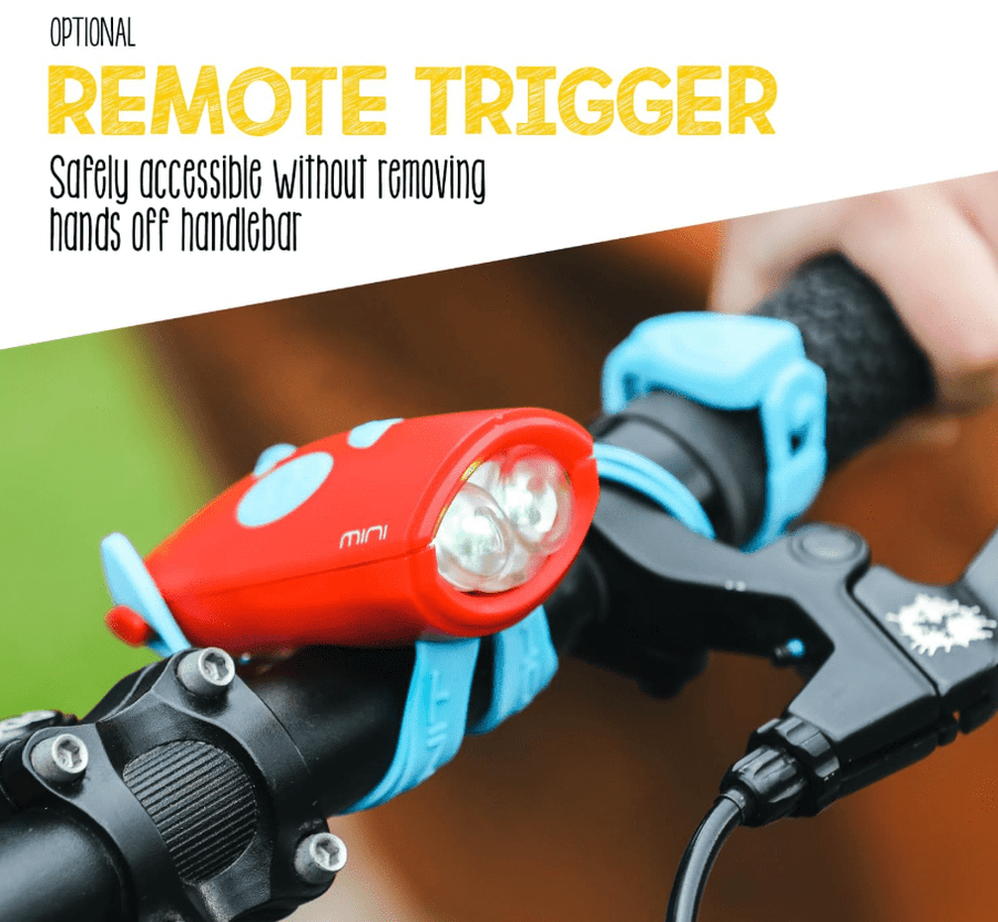 Hornit Mini Bicycle Cycle Bike Light Set Blue & Red 5353BURE — image 2
