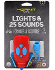Hornit Mini Bicycle Cycle Bike Light Set Blue & Red 5353BURE