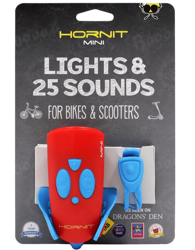 Hornit Mini Bicycle Cycle Bike Light Set Blue & Red 5353BURE — image 1