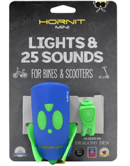 Hornit Mini Bicycle Cycle Bike Light Set Green & Blue 5353GRBU - Colorland Toys