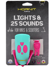 Hornit Mini Bicycle Cycle Bike Light Set Pink & Turquoise 5353PITQ