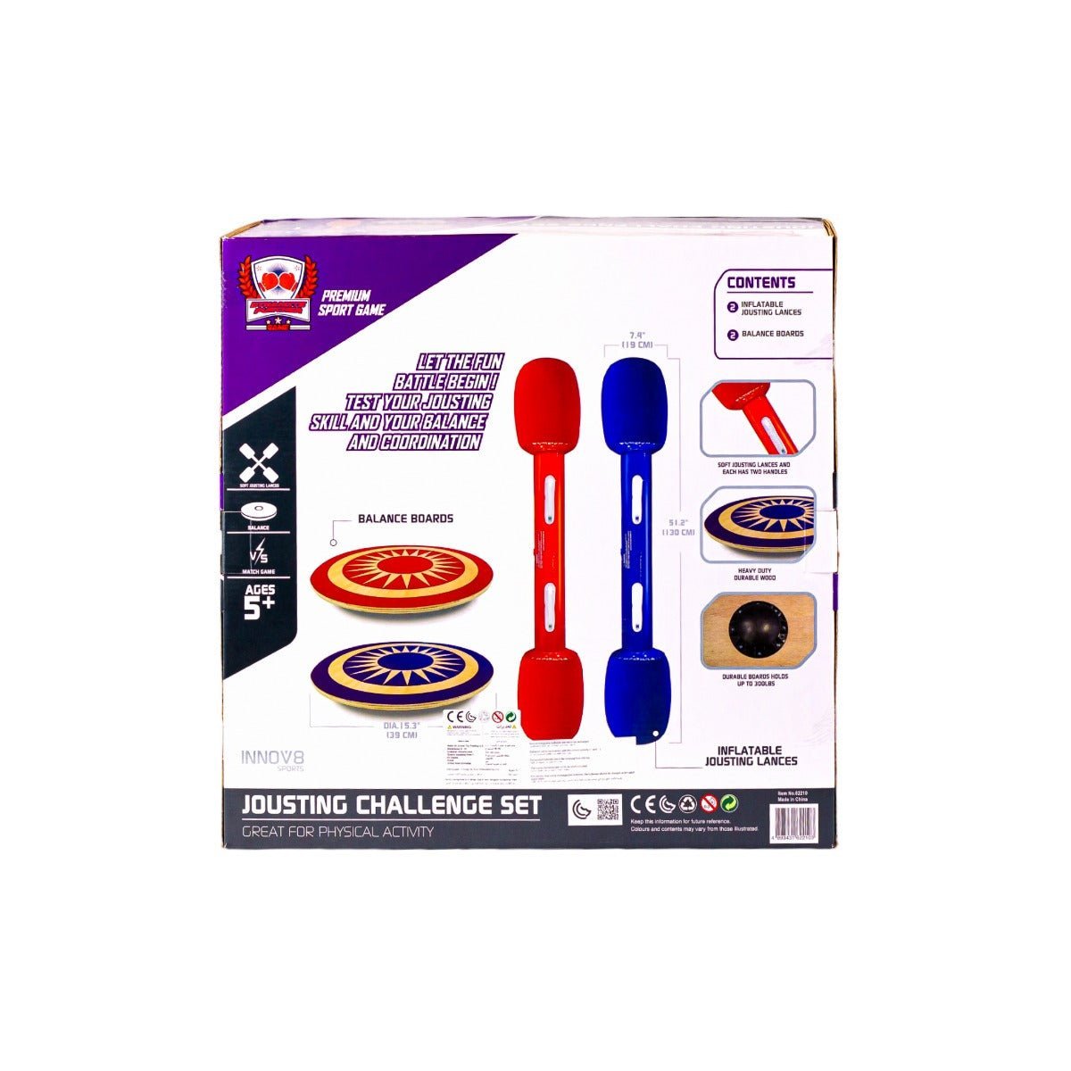 Hostfull Jousting Challenge Set - 62210 - Colorland Toys