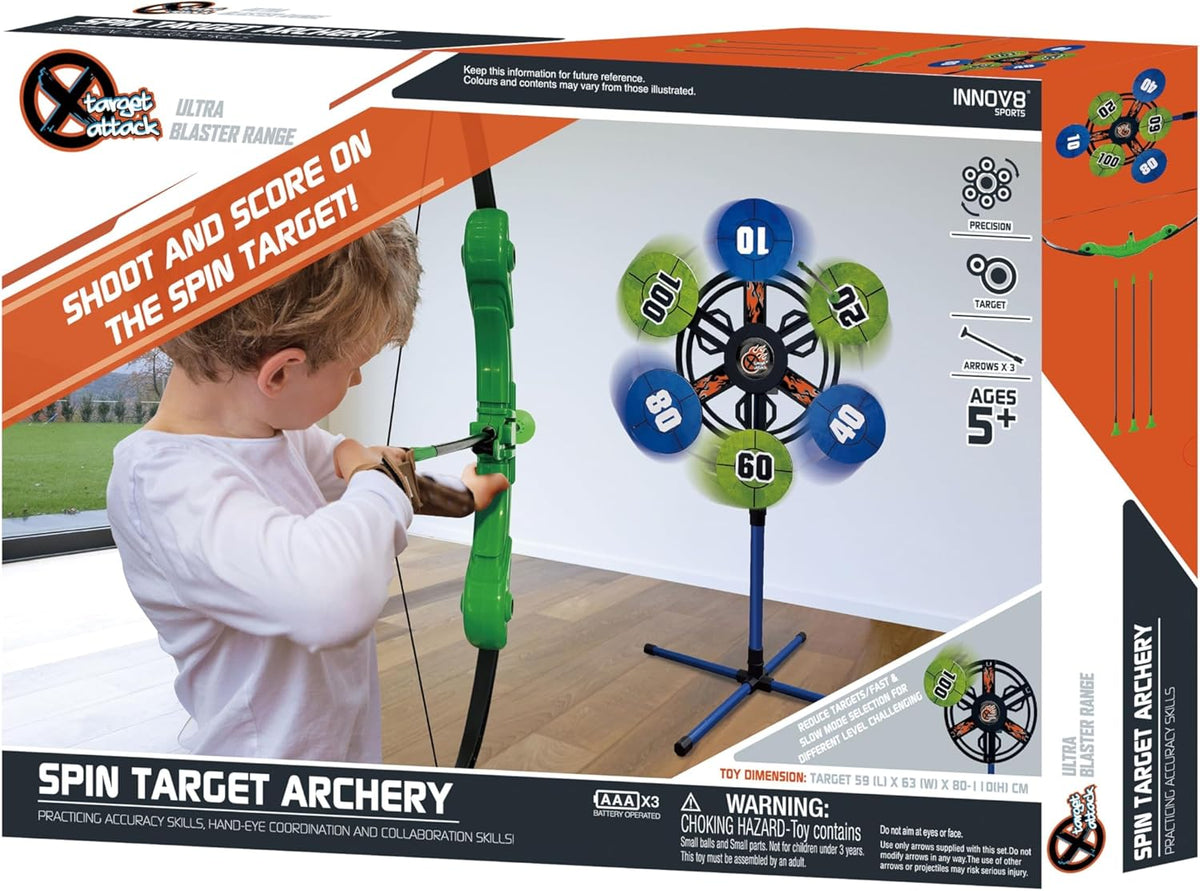 Hostfull Spin Target Archery Bow Set - 22952 - Colorland Toys