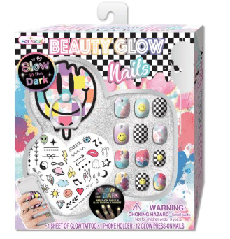 Hot Focus Beauty Glow Nails 027CV - Colorland Toys