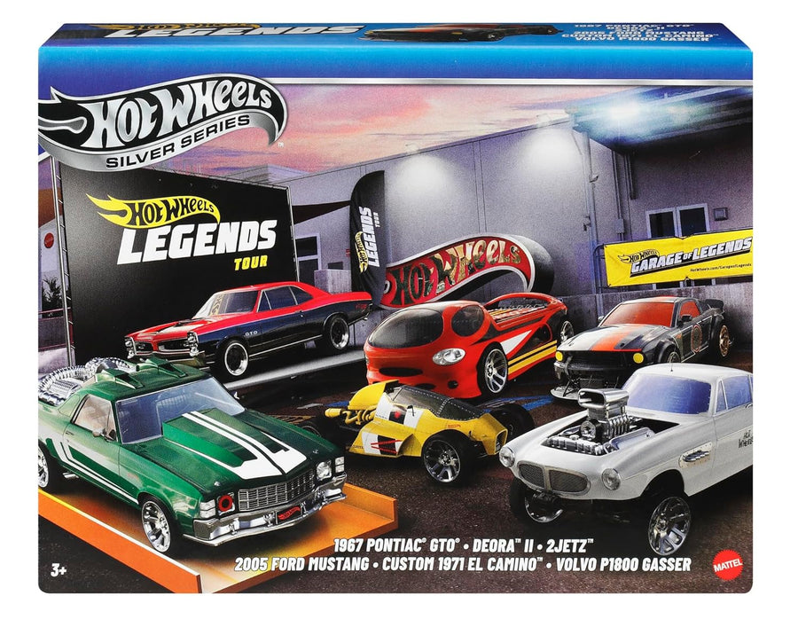 Hot Wheels 1:64 HW Legends Die-Cast Set of 6 Vehicles JBY78