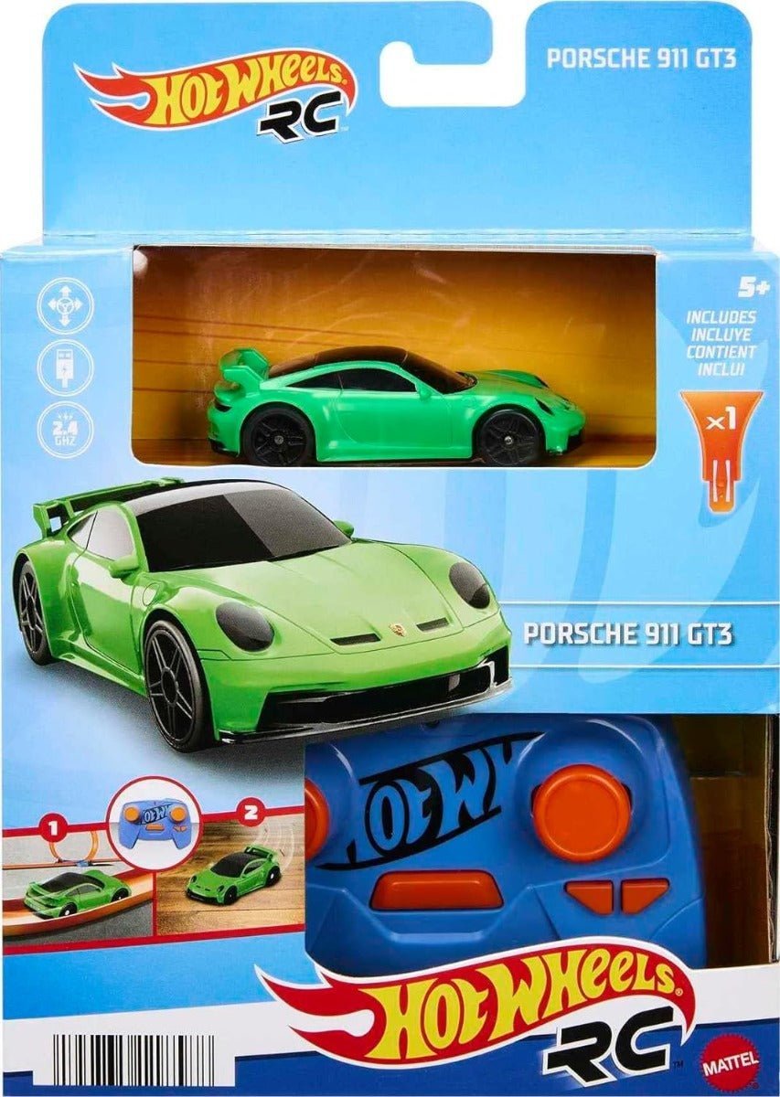 Hot Wheels 1:64 Porsche 911 Remote Controlled Car - Colorland Toys