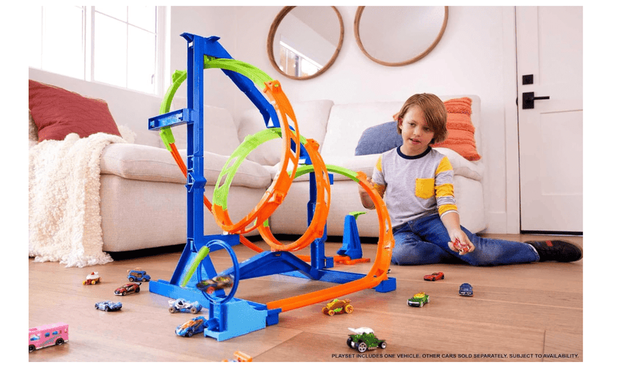 Hot Wheels Action Corkscrew Twist Kit Playset HMX41 — image 2