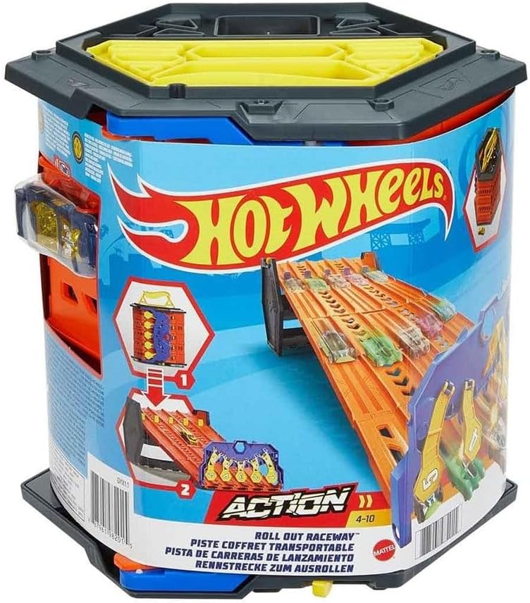 Hot Wheels Action Rollout Raceway Track Playset GYX11 - Colorland Toys