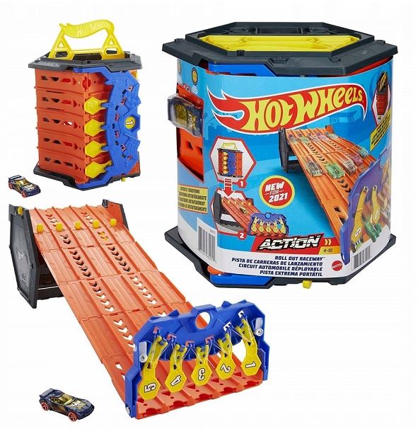 Hot Wheels Action Rollout Raceway Track Playset GYX11 - Colorland Toys