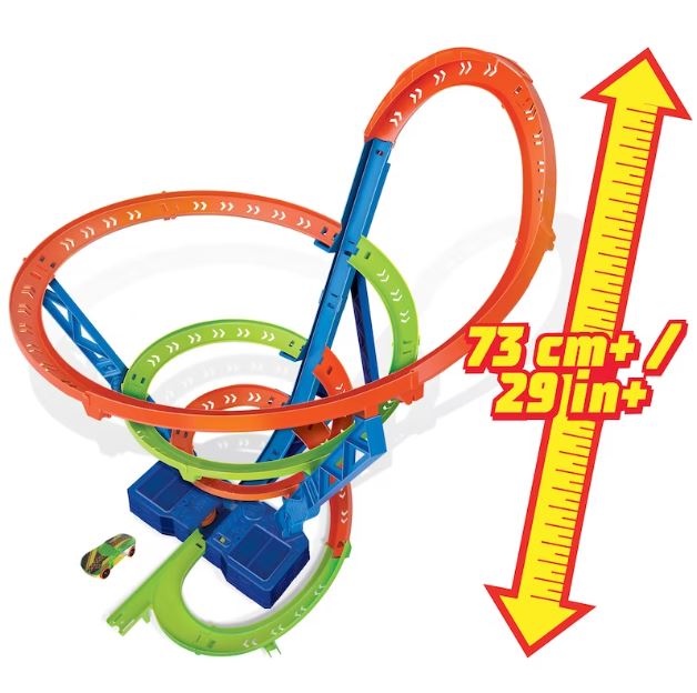 Hot Wheels Action Spiral Speed Crash Trackset HGV67 - Colorland Toys