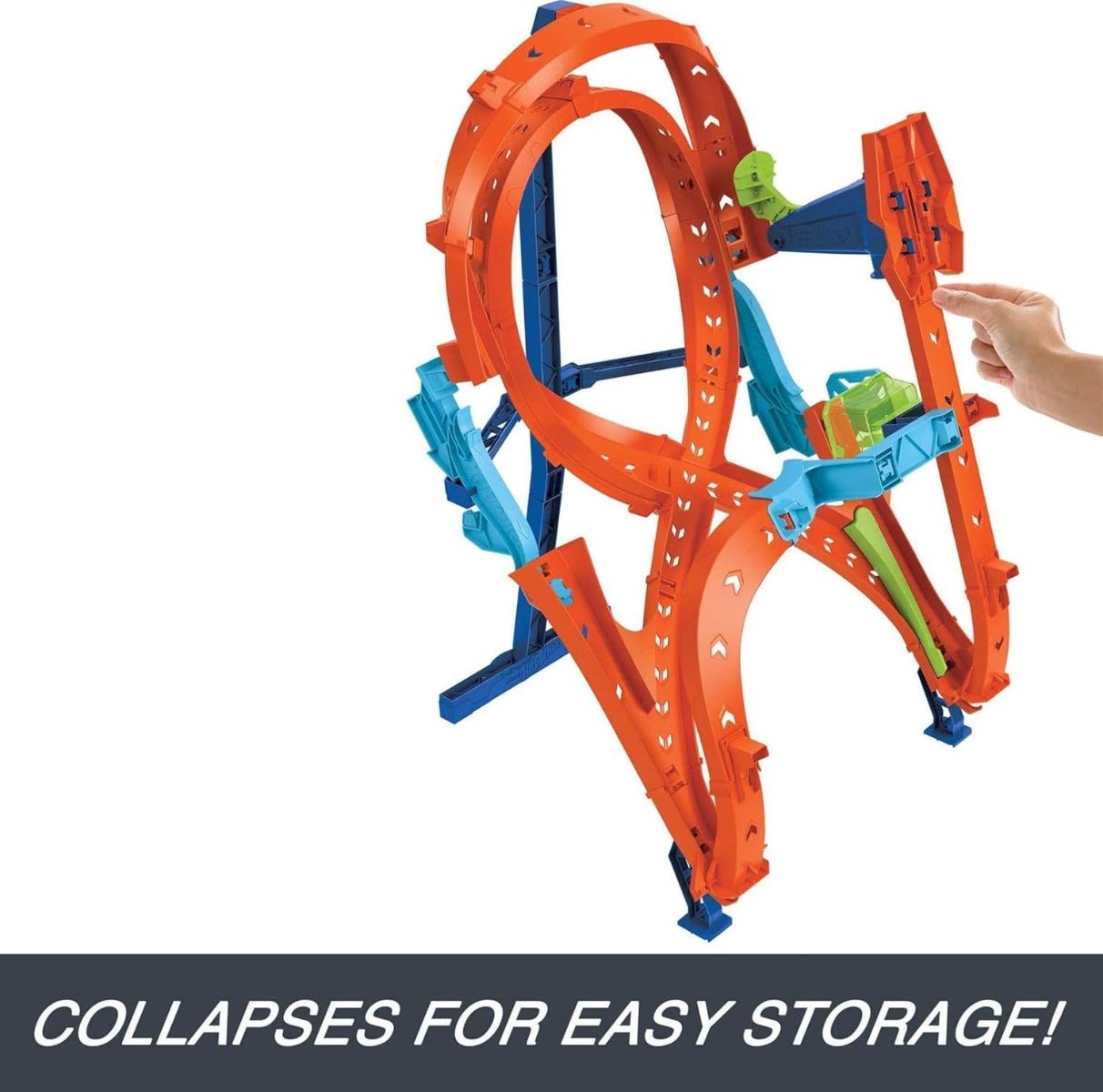 Hot Wheels Action Vertical 8 Jump Track Set - Colorland Toys