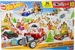 Hot Wheels Advent Calendar 2025 with 10 Toy Cars & Winter Accessories JCB47