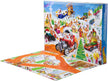 Hot Wheels Advent Calendar 2025 with 10 Toy Cars & Winter Accessories JCB47