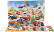 Hot Wheels Advent Calendar 2025 with 10 Toy Cars & Winter Accessories JCB47
