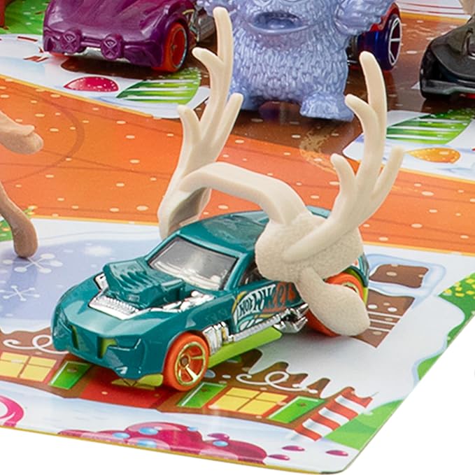 Hot Wheels Advent Calendar And Cars Playset JCB47 — image 3