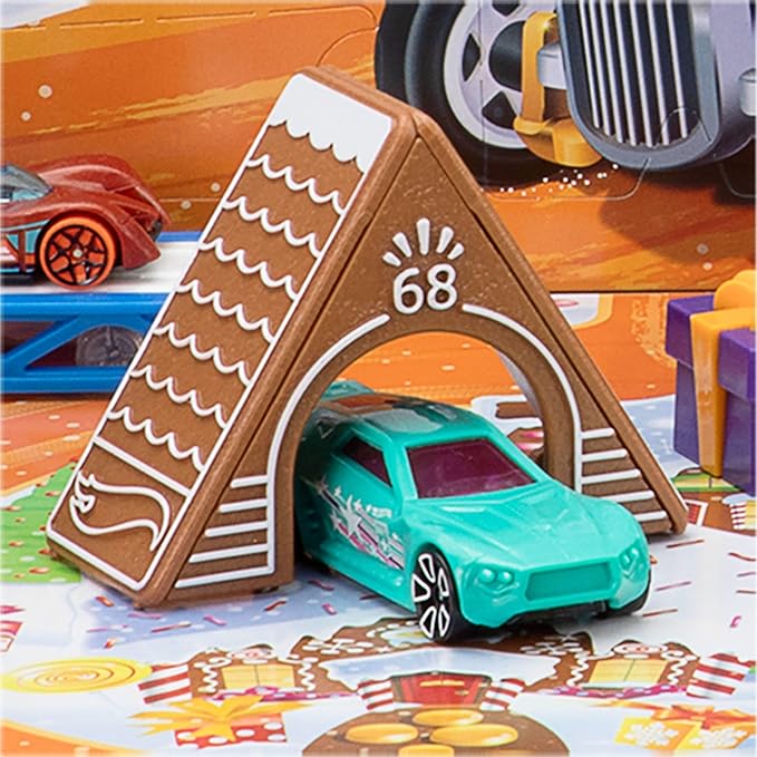 Hot Wheels Advent Calendar And Cars Playset JCB47 — image 5