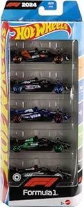 Hot Wheels Basic Car F1 5-Pack JGF58 — image 1