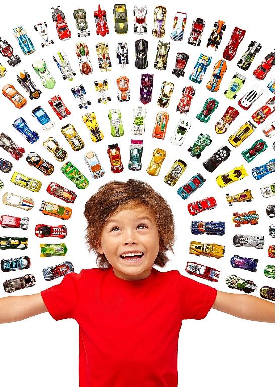 Hot Wheels Basic Die Cast Vehicle Assorted DTV55 1pc - Style May Vary - Colorland Toys