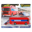 Hot Wheels Car Culture Team Transport - Nissan 300 ZX GTS 1994 & Euro Hauler Truck FLF56/HRV44