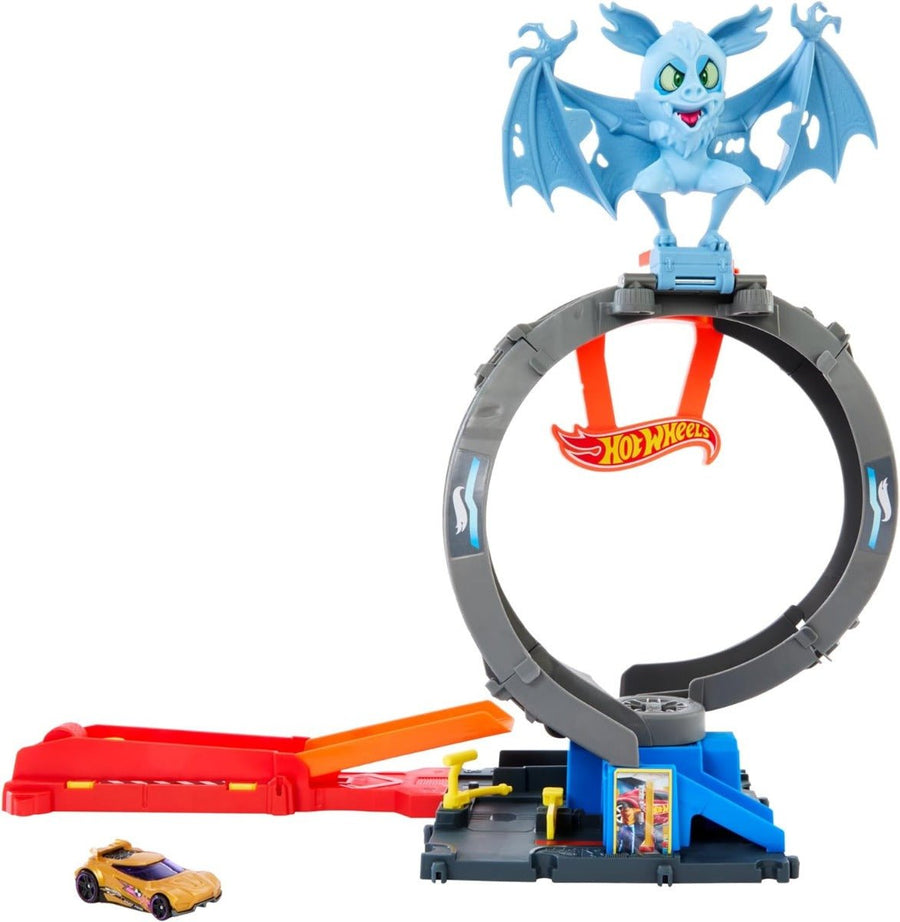 Hot Wheels City Bat Loop Attack HTN78
