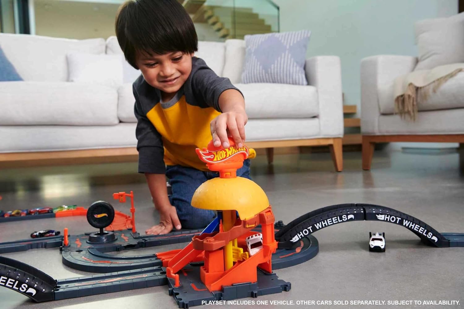 Hot Wheels City Burger Blitz Playset HDR26 - Colorland Toys