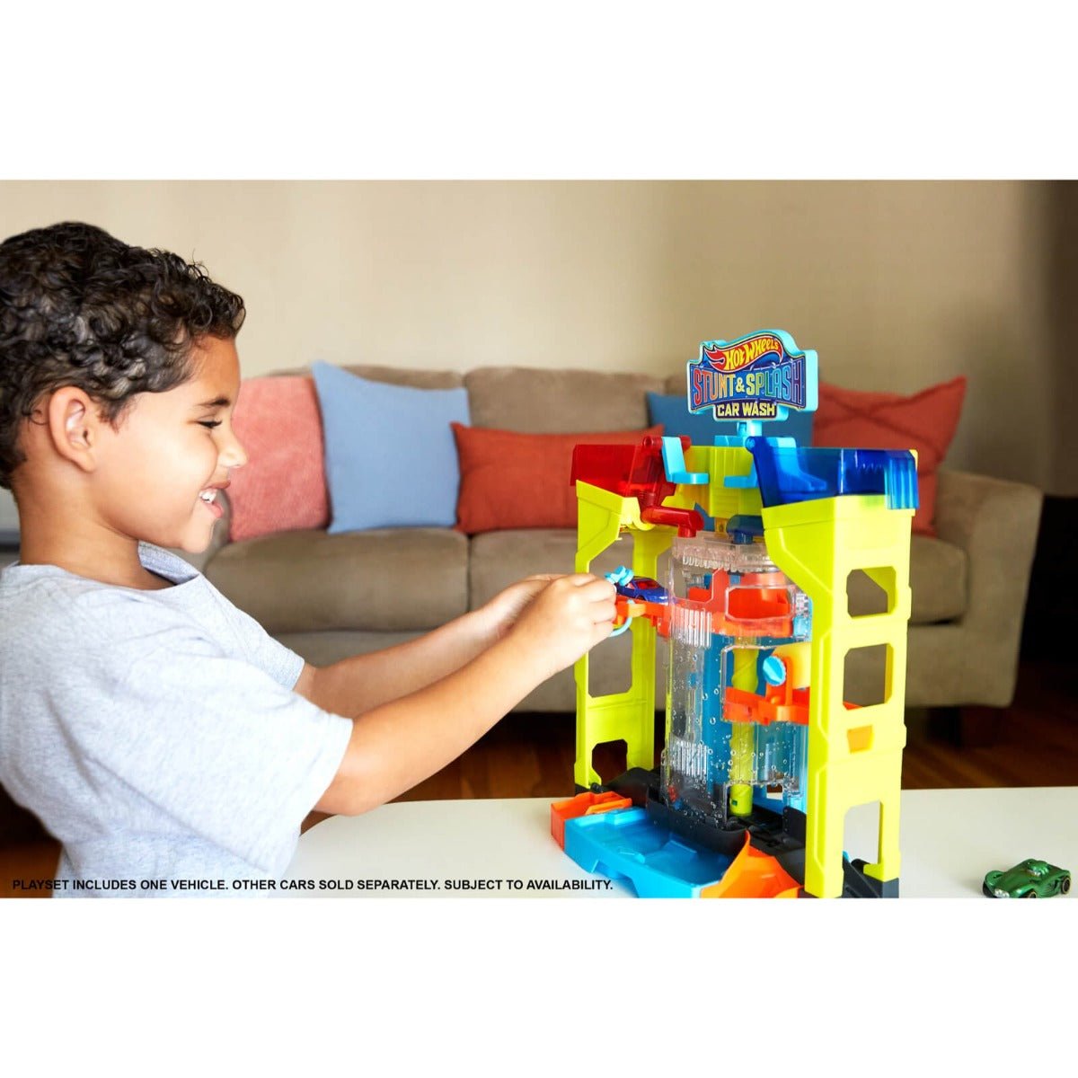 Hot Wheels City Car Wash Playset - Colorland Toys