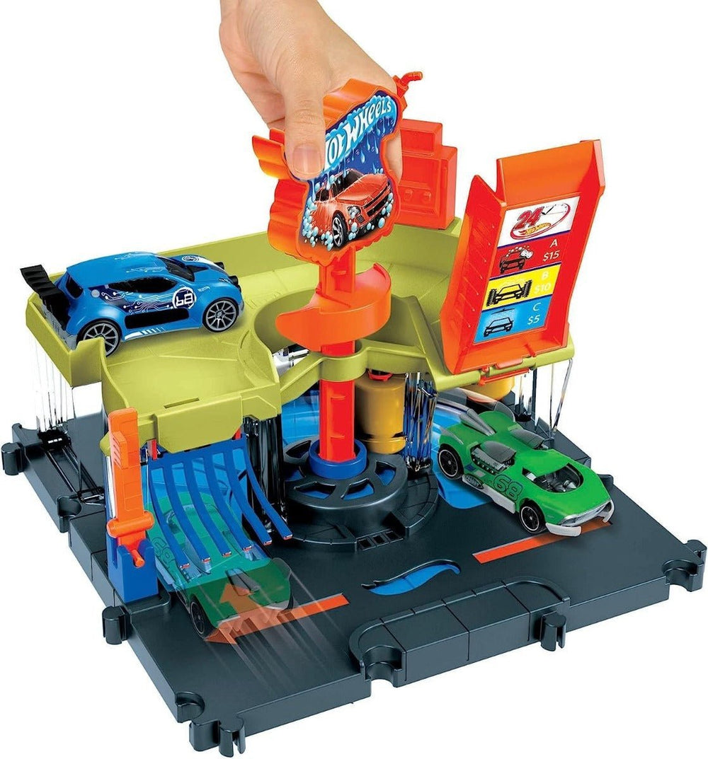 Hot Wheels City Downtown Express Car Wash HDR27 - Colorland Toys