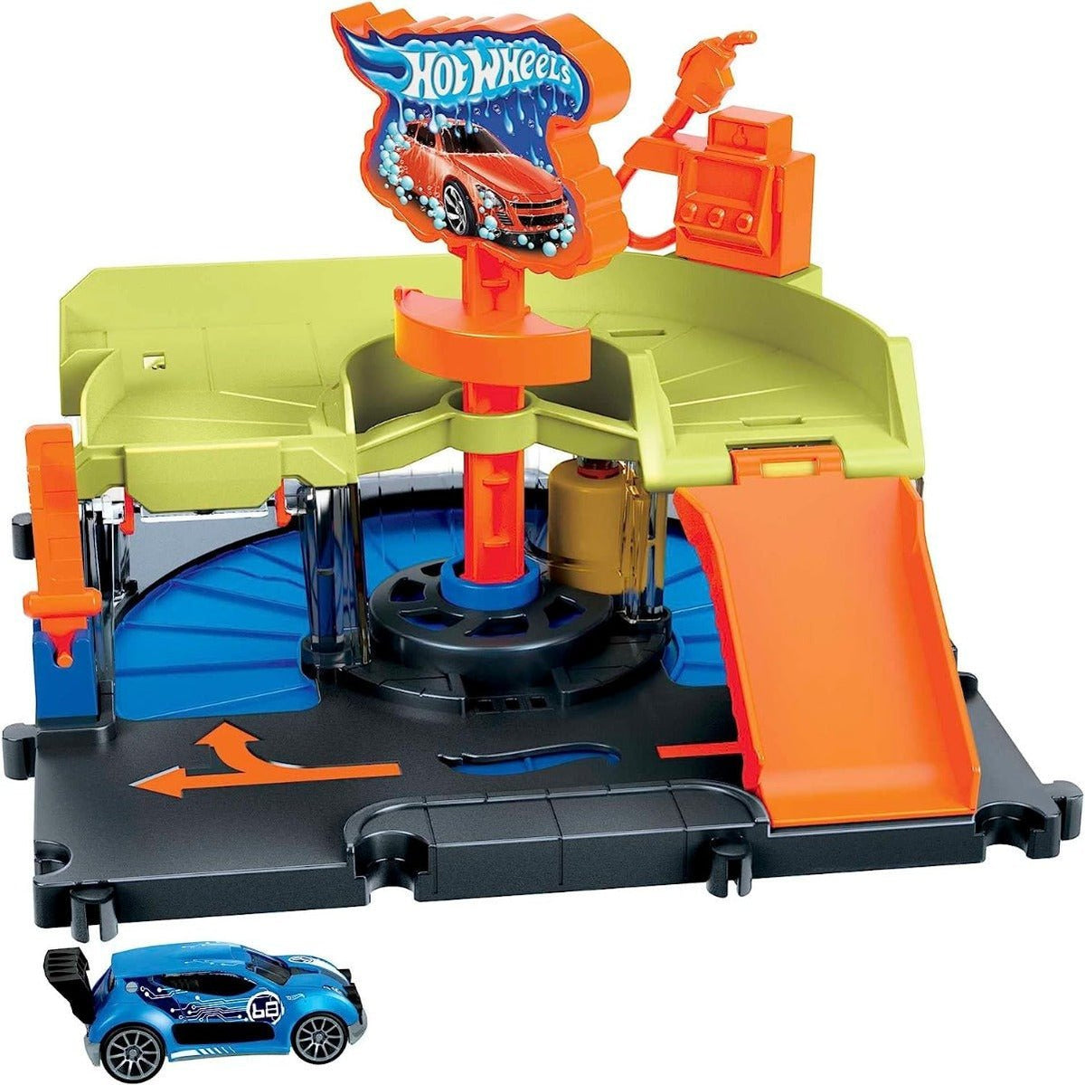 Hot Wheels City Downtown Express Car Wash HDR27 - Colorland Toys