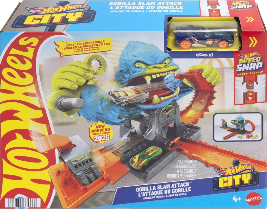 Hot Wheels City Nemesis Gorilla Garage Attack JHL92 — image 2