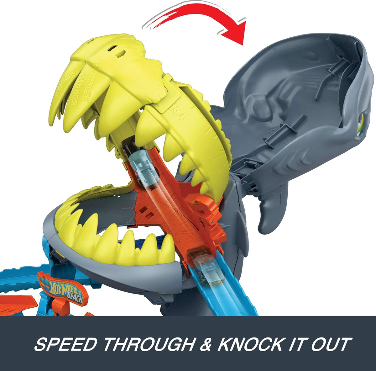Hot Wheels City Shark Chomp Beach Playset JHL96 — image 1